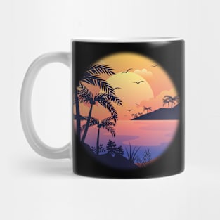 Holiday Sunset T-shirt Mug